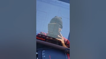 Fuel injector wave form viewed on Autel MaxiScope