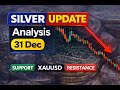 SILVER Update 31 Dec | Silver Price Analysis Today | Support &amp; Resistance