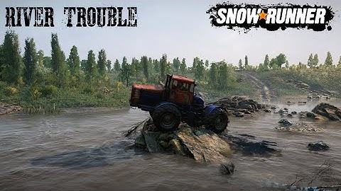 River Trouble Tree Blockage How To Phase 8 New SnowRunner Update/DLC Heartlands Guide Tutorial