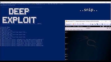 Deep Exploit (beta) Training mode.