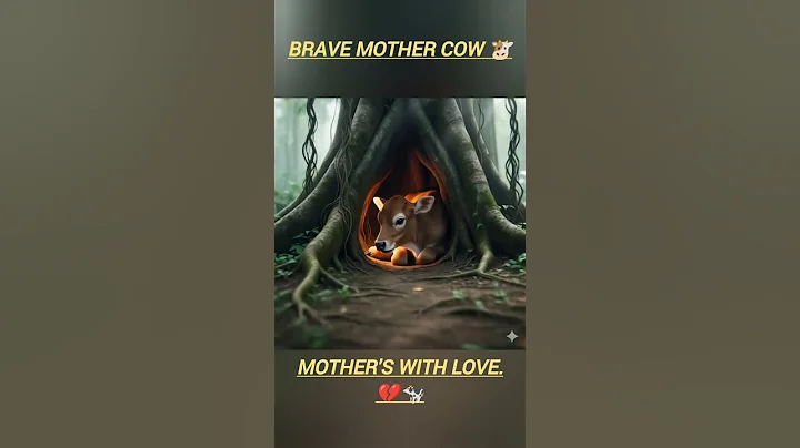 The Last Sacrifice 🐮A Mother’s Eternal Love #MotherLove #Animal #humanity #Real #Jungle #ViralShort