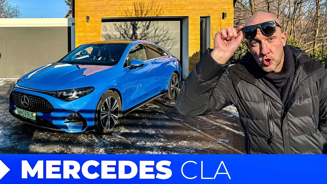 Mercedes CLA 250+ EQ, czyli dobry elektryk, kiepski Mercedes! (TEST PL/ENG 4K) | CaroSeria