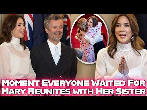 Video Queen Mary Reunites with Sister in Hobart - Emotional Royal Moment