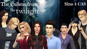 The Cullens from The Twilight Saga | Sims 4 CAS