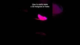 Hologram Video 🦋 Step-by-Step Tutorial #HologramVideos #Video #VisualEffects #viral