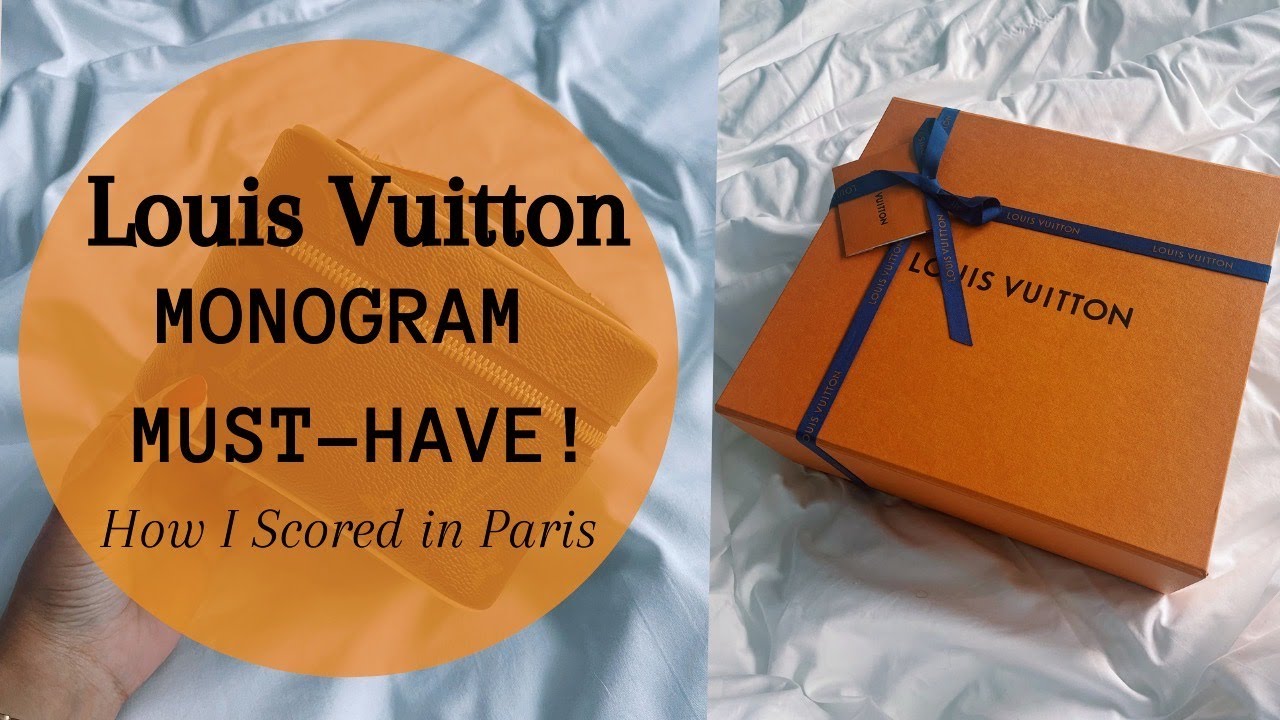HARD TO GET LOUIS VUITTON ITEM (How I scored this in Paris) YouTube