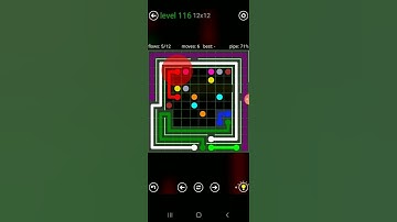 How to solve flow free (courtyard spin 12x12 level 116)