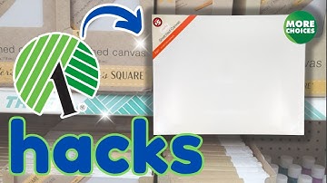 UNBELIEVABLE Dollar Tree CANVAS HACKS You Must Try  DIY Decor Crafts