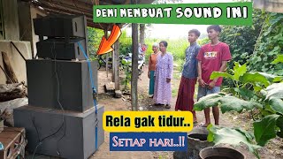 Saktikalau Di Tinggal Tidur Sound Ini Gak Jadi Andika  Miniatur Sound System