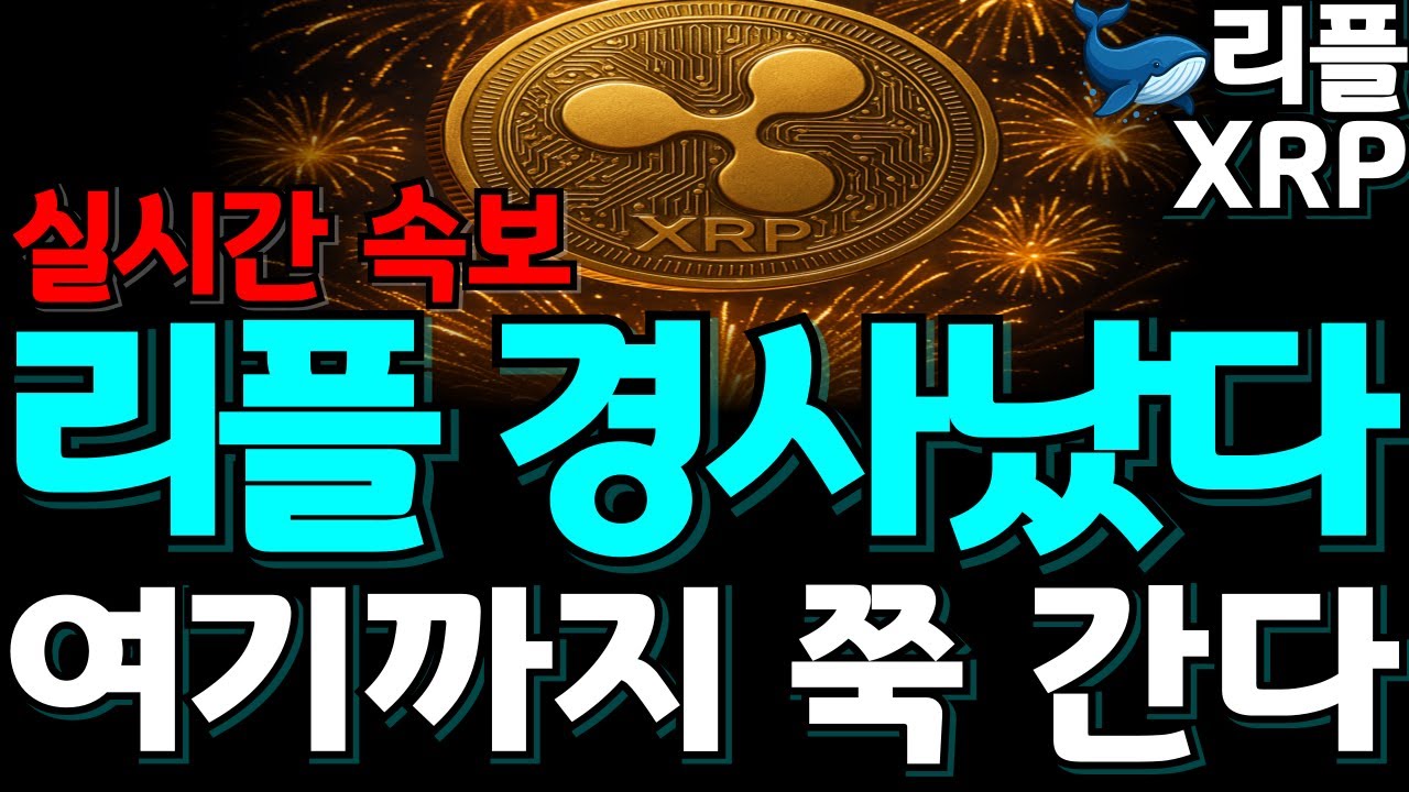 리플, 1개 300만원?…2026년, 당신의 선택은?