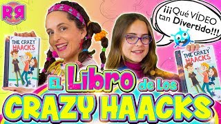 🤪 El libro de THE CRAZY HAACKS 😹 BROMAS graciosas con libros de YOUTUBERS 📚 Retos divertidos LOCOS
