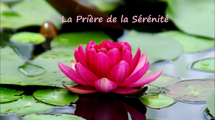 La prire de la srnit chante par Diane Gauthier