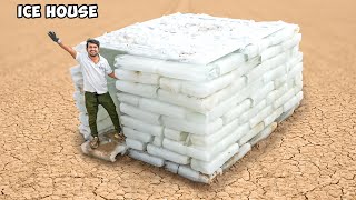 We Made World's Coldest Room From Ice - बर्फ का घर | For Summer