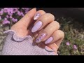 💜パープルバタフライネイル💜自爪セルフジェルネイル-purple butterfly nail-