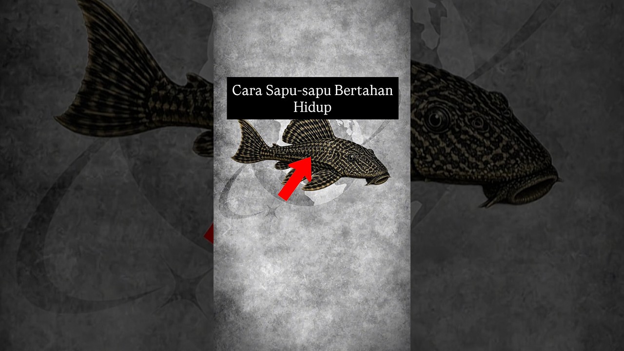 ikan sapu-sapu bisa bertahan tanpa air 💧 #aurakognitif