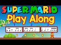 Super mario play along with poison rhythm  levels 1 2  3