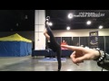 Practicing my needle/scorpion at BATC