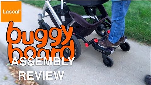 Lascal Buggy Board Mini Assembly and Review