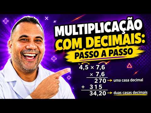 PROF TELMO - ✅NÚMEROS DECIMAIS 5 ano - Arme e Efetue Multiplicação de Números Decimais