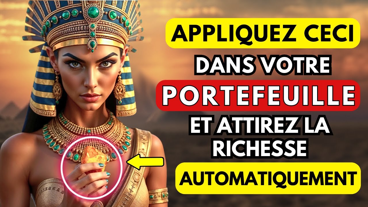 UTILISEZ CET Élément Dans Votre Portefeuille et Vous Ne Manquerez Jamais D’Argent | Rituel Égyptien