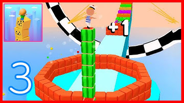 Cube Surfer - Gameplay All Levels #60 (Android,iOS)