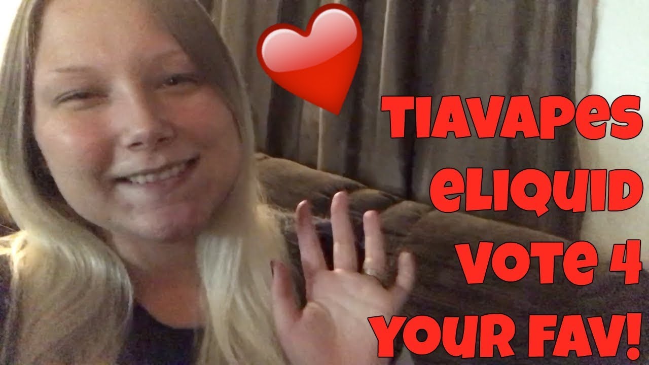 TiaVapes eLiquid - VOTE NOW! + Patreon Update! | TiaVapes Review
