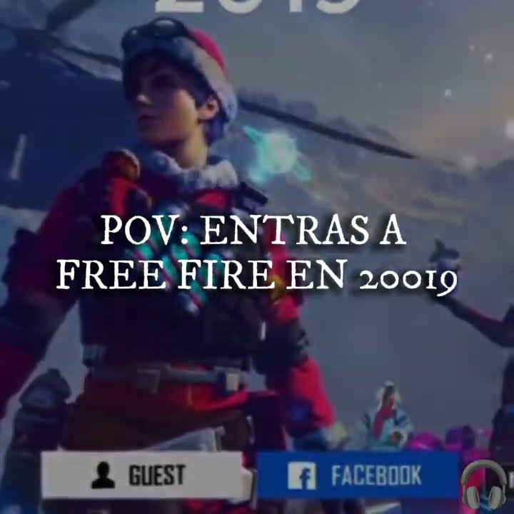 ENTRAS A FREE FIRE EN 2019 NAVIDAD 🎄🎁