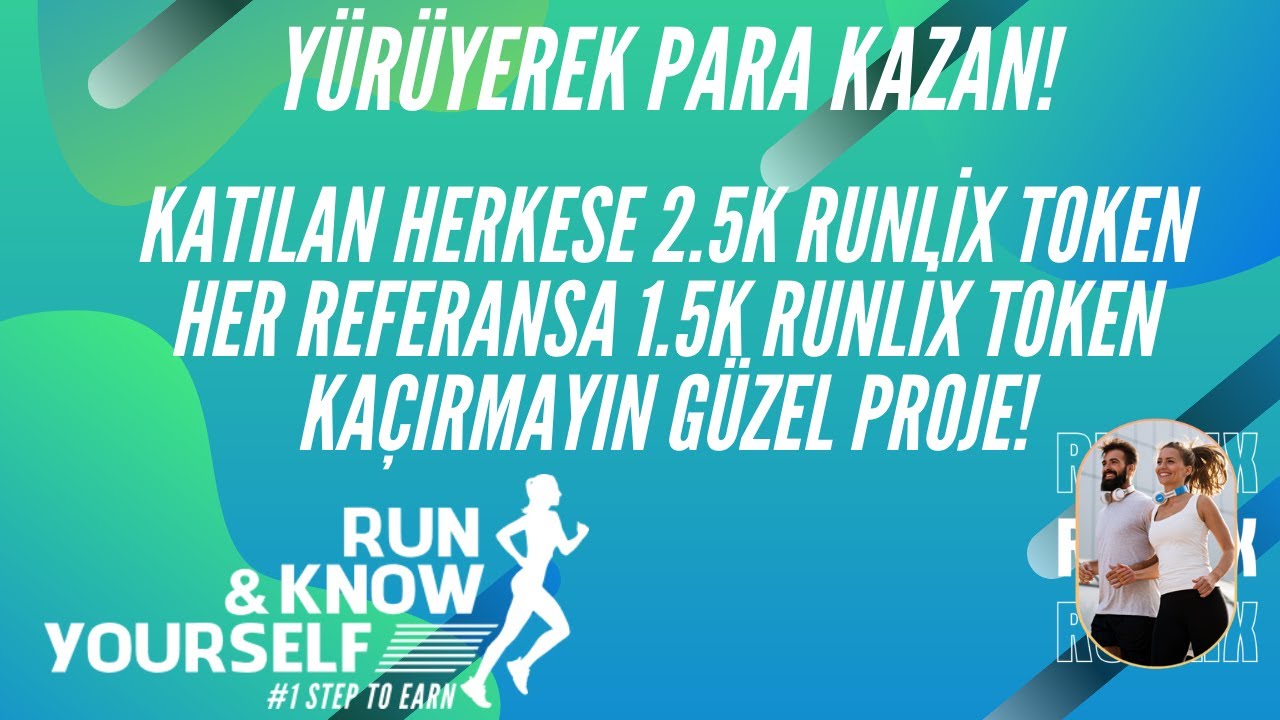 GMT GİBİ UÇACAK PROJE! Runlix Token Airdrop Katılan Herkese 2.5K Token! (Kaçırmayın,Dex'te Liste)