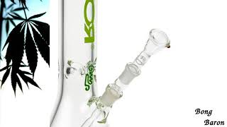 ROOR Little Sista Beaker Ice Bong 7.0mm Green