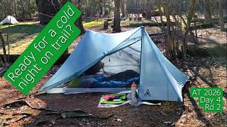 DAY 4 - Round 2 - Caledonia to a cold night at Birch Run Shelter - 2026 Appalachian Trail Hike