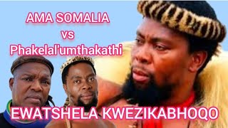 AMASOMALIA UWATSHELE EMEHLWENI KUTHI ABANGENAMVUME ABAHAMBE