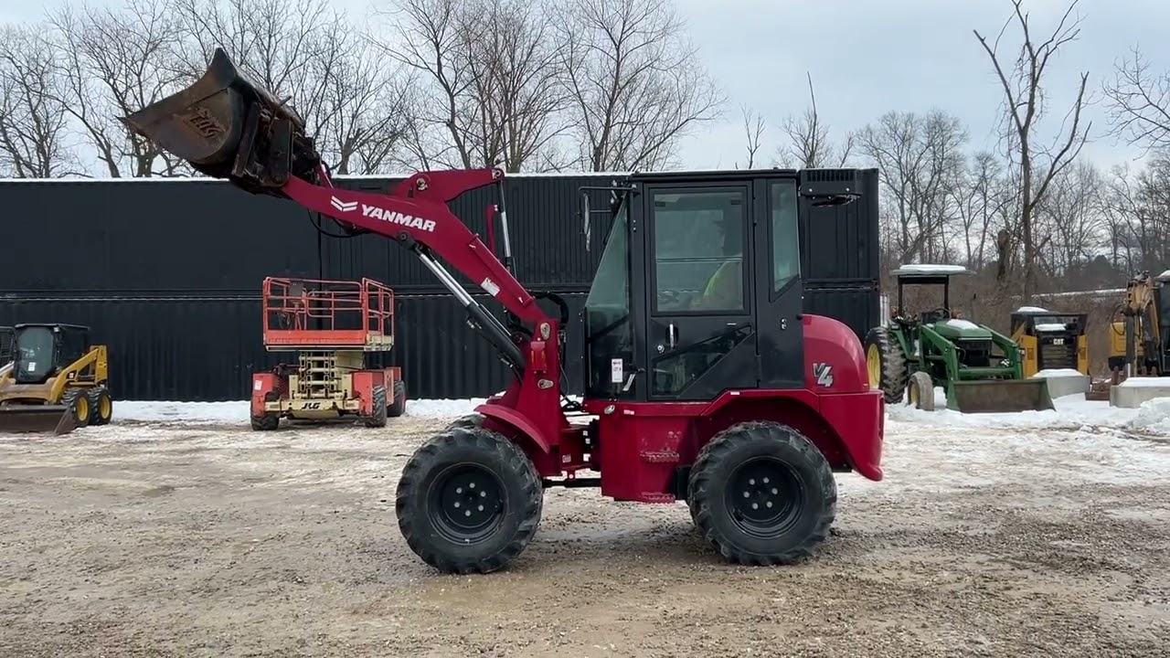 710051 Yanmar V4-7 Wheel Loader MCGREW AUCTION - YouTube