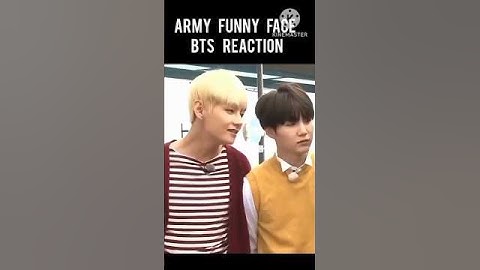 ARMY girl make funny face #trending #bts #btsarmy #btsarmyforever #kimtaehyung