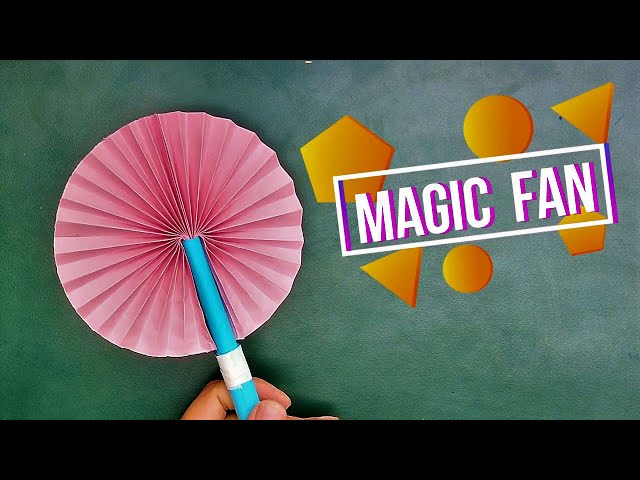 Wonder Craft: Magic paper fan - Newspaper 