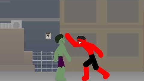 hulk Vs red hulk || sticknodes Pro || animation.