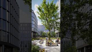 Evermotion ARCHEXTERIORS VOL. 46 - office campus courtyard scene