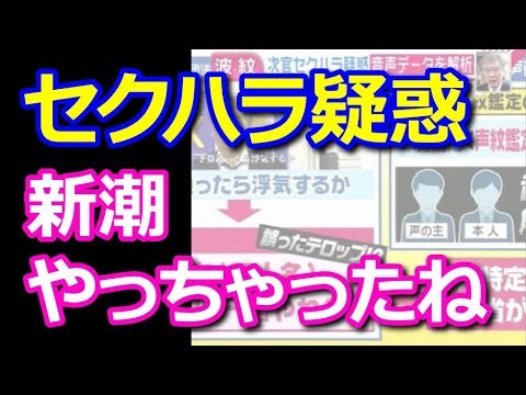 【財務省セクハラ疑惑】フジテレビ「グッディ」で、新潮の捏造編集が暴露される。音声解析で嘘がバレる。