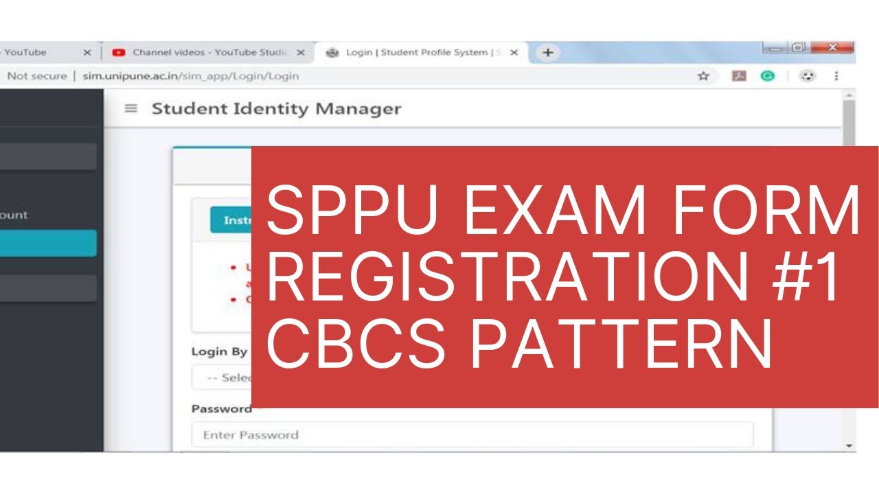 phd re registration form sppu