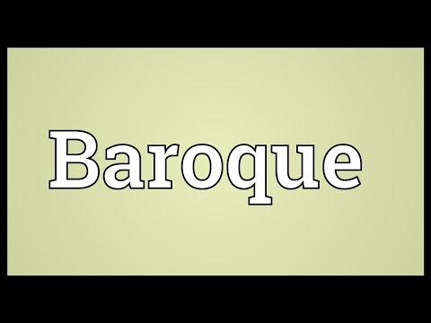 Video: Apa Itu Baroque