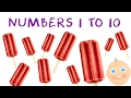 🔴 Counting 1 to 10 | Learn Numbers 1 to 10 for Kids