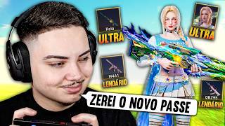 ZERANDO o NOVO PASSE e JOGANDO com as NOVAS SKINS no BLOOD STRIKE! 🔥 (Completei o Novo Passe!)