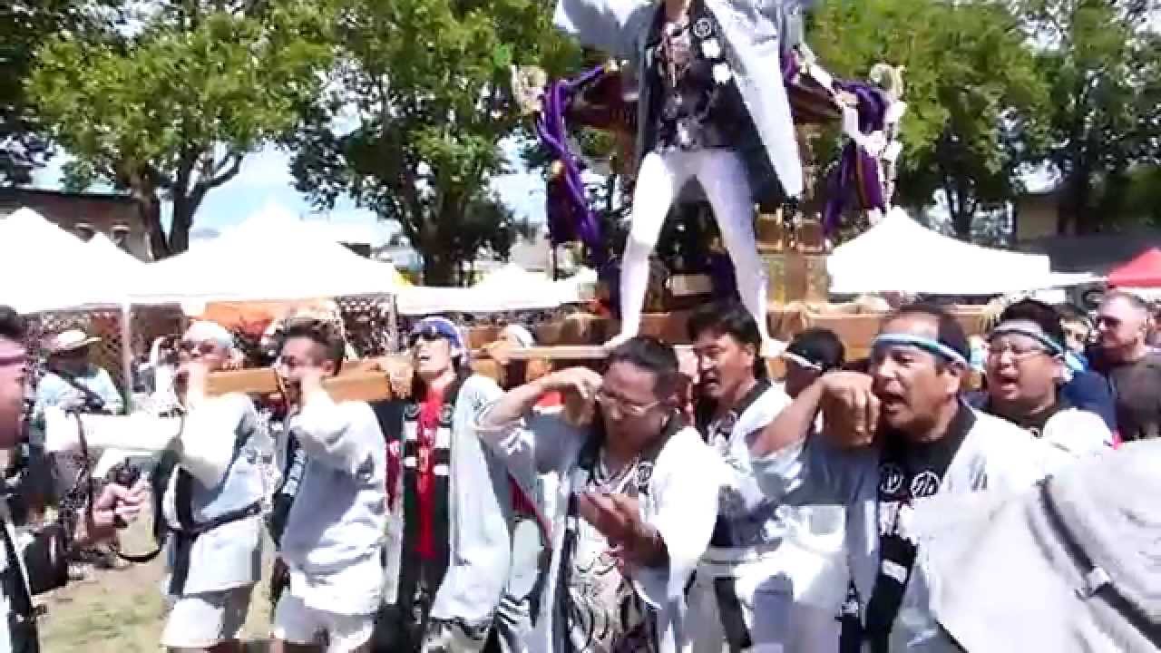 Rakuichi Omikoshi @ Powell Street Festival 2015