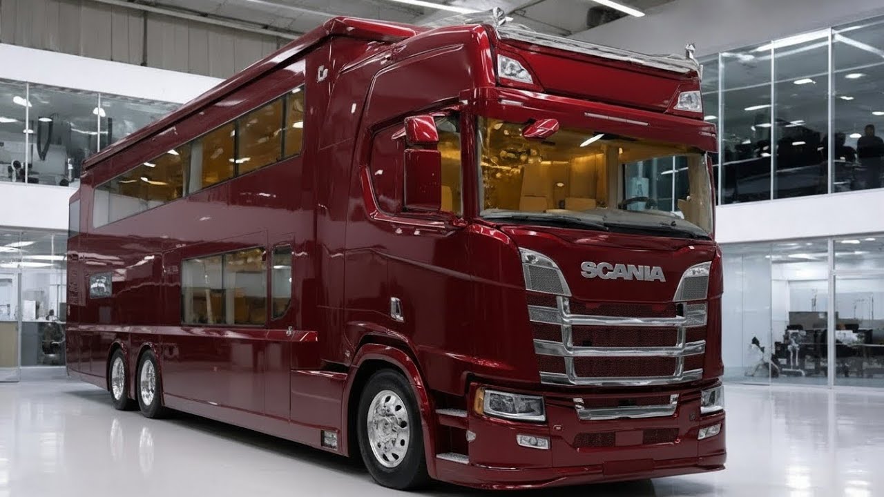 2027 Scanina Motorhome Ultimate Luxury Power and Comfort on Wheels