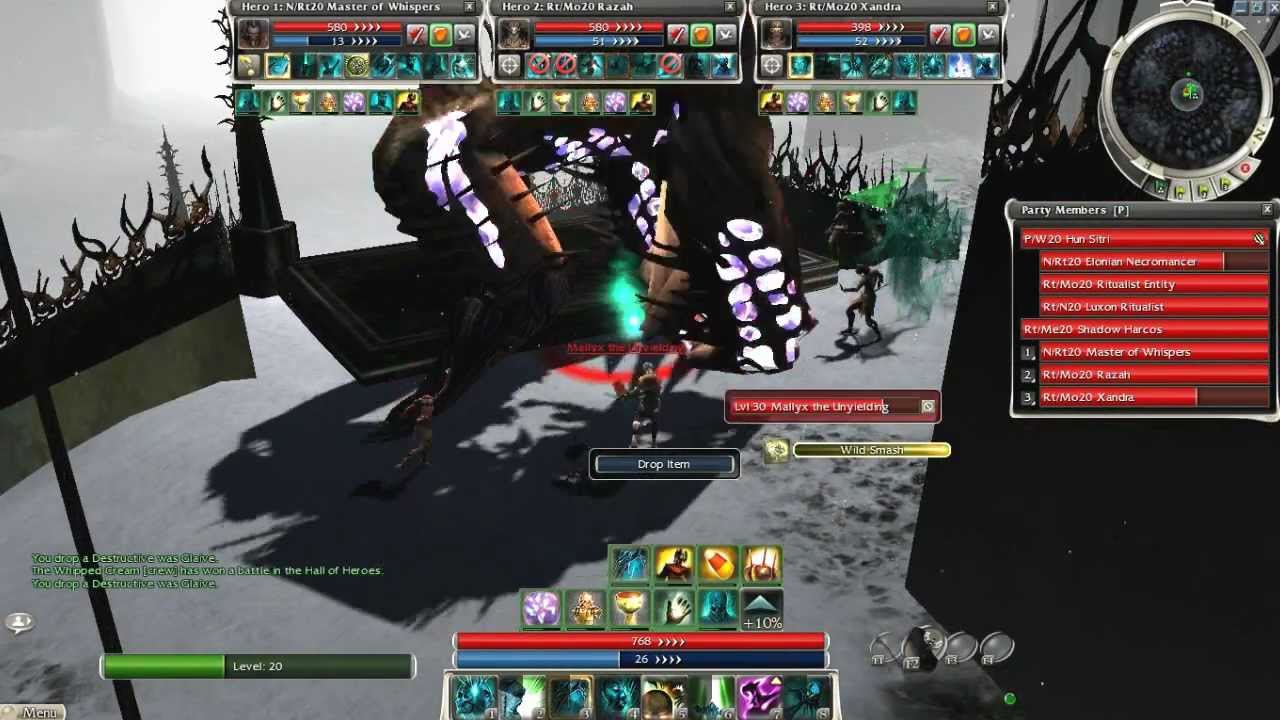 Mallyx the Unyielding heroway- speed kill NM