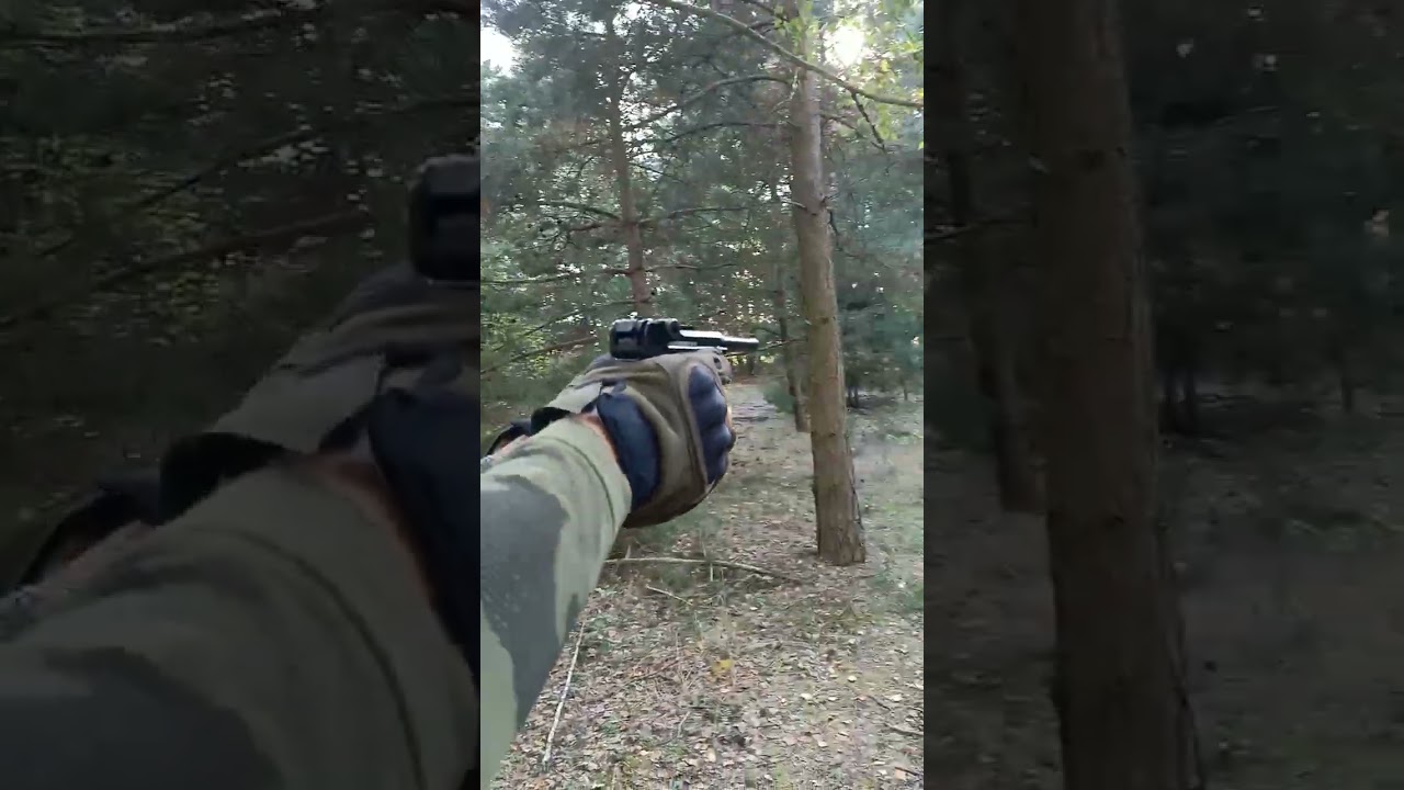 Luger P08 CO2 [KWC]. 330FPS, blowback. 