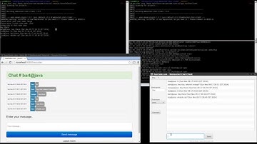 Creating a Websocket Chat Client in Java for the Console and with JavaFX