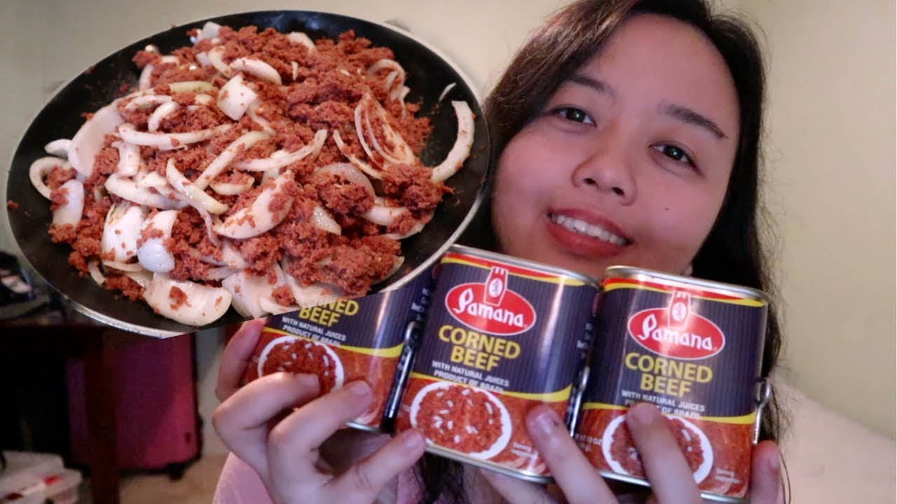 CORNED BEEF RECIPE GINISA (PANGMALAKASAN NA ULAM) YouTube