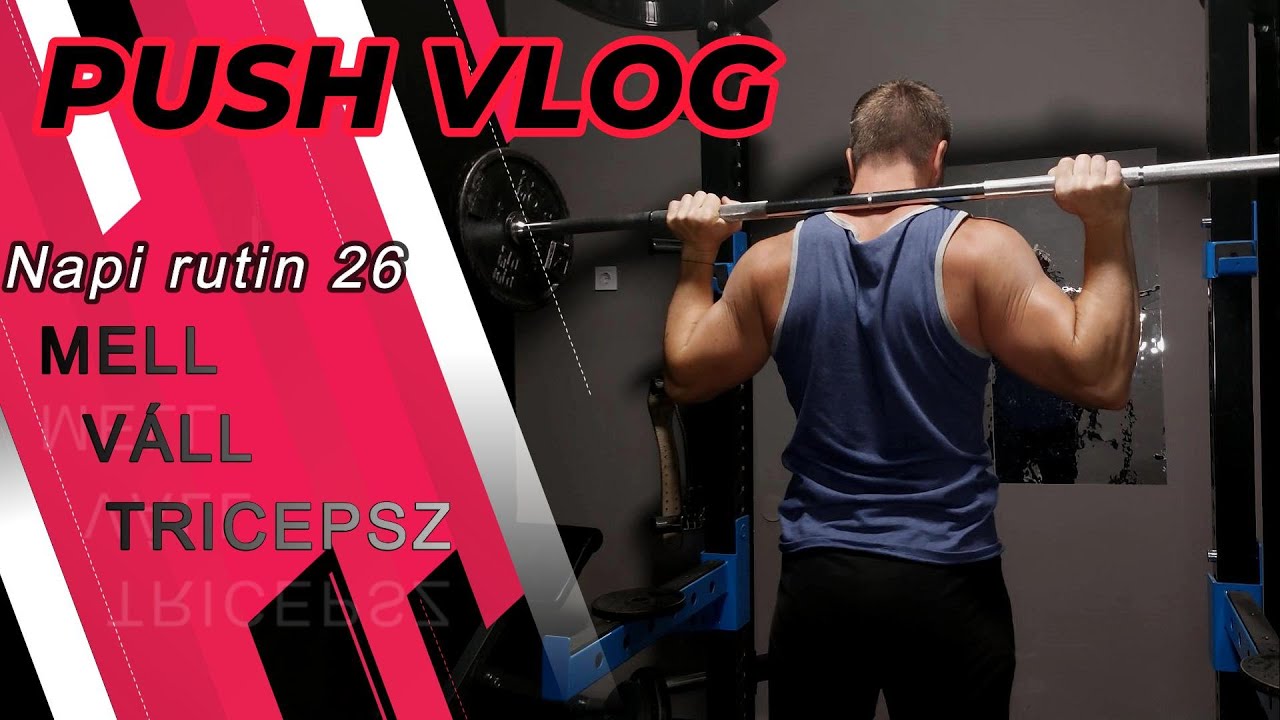 Napi Rutin Napi rutin 26 | PUSH Vlog| Otthoni edzés #melledzés #válledzés # ...