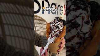 Have you ever heard of a croffle? 🤔🥐🧇🧋🍦 #sweettreats #croffle #boba #bubblewaffle