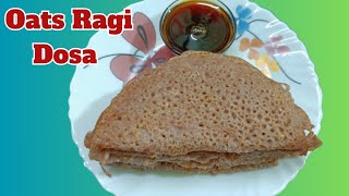 Oats Ragi Dosa Recipe || 10 min InstantHealthy Breakfast